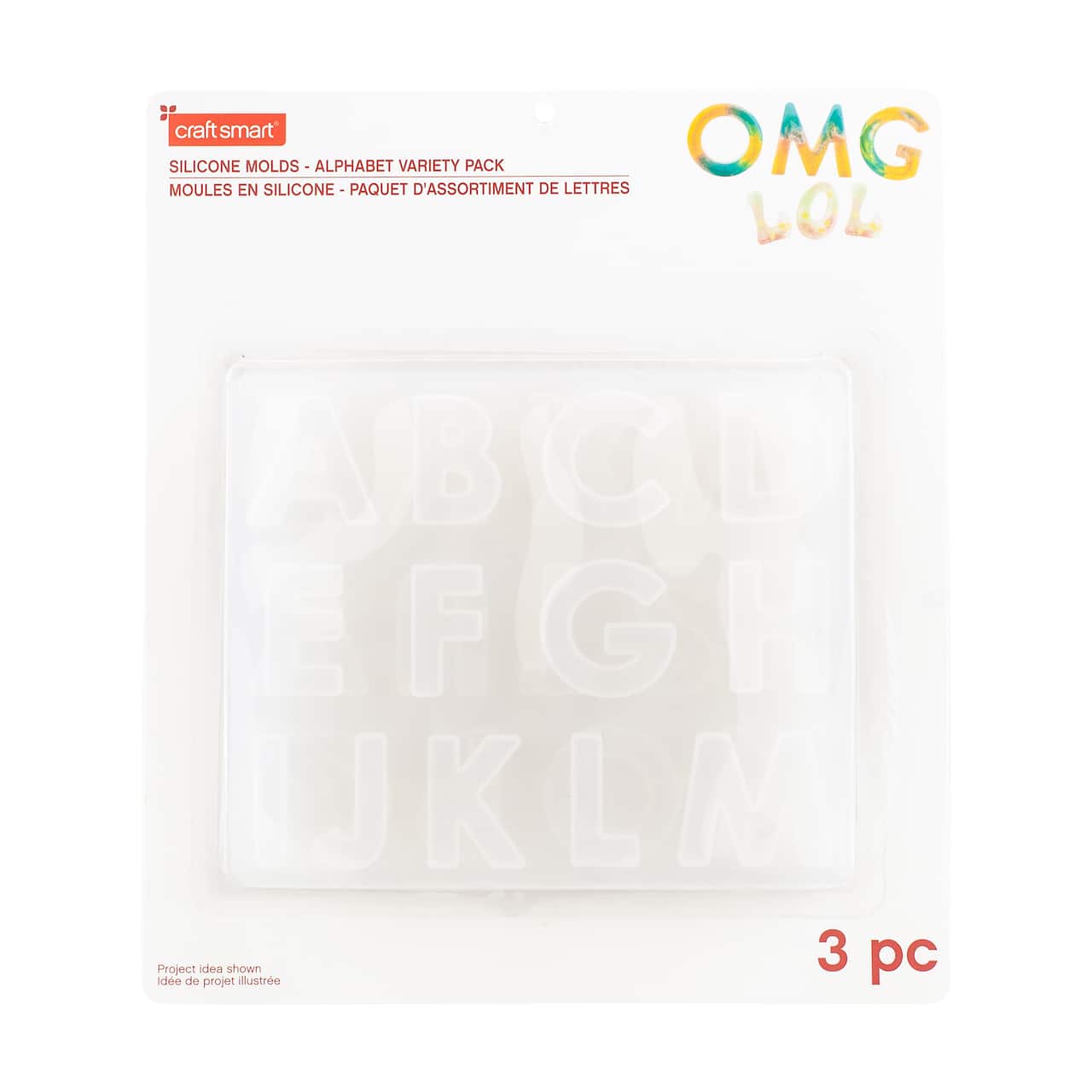 Alphabet Silicone Mould Variety Pack by Craft Smart®